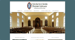 Desktop Screenshot of church-creek.org